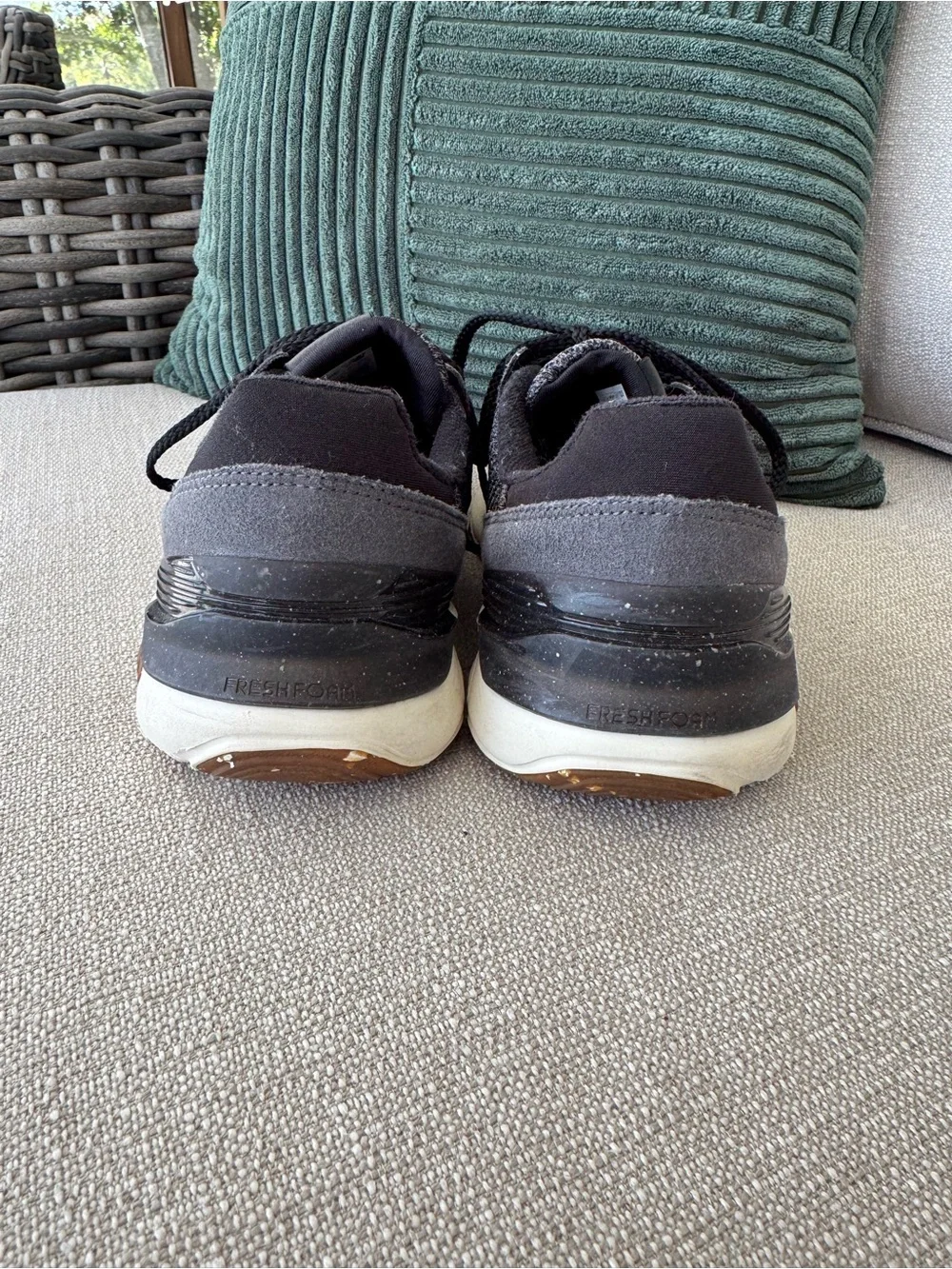 NEW BALANCE | Kids 1440 V1 Lace Up Running Shoes Gray Black Size 5.5 Sneakers